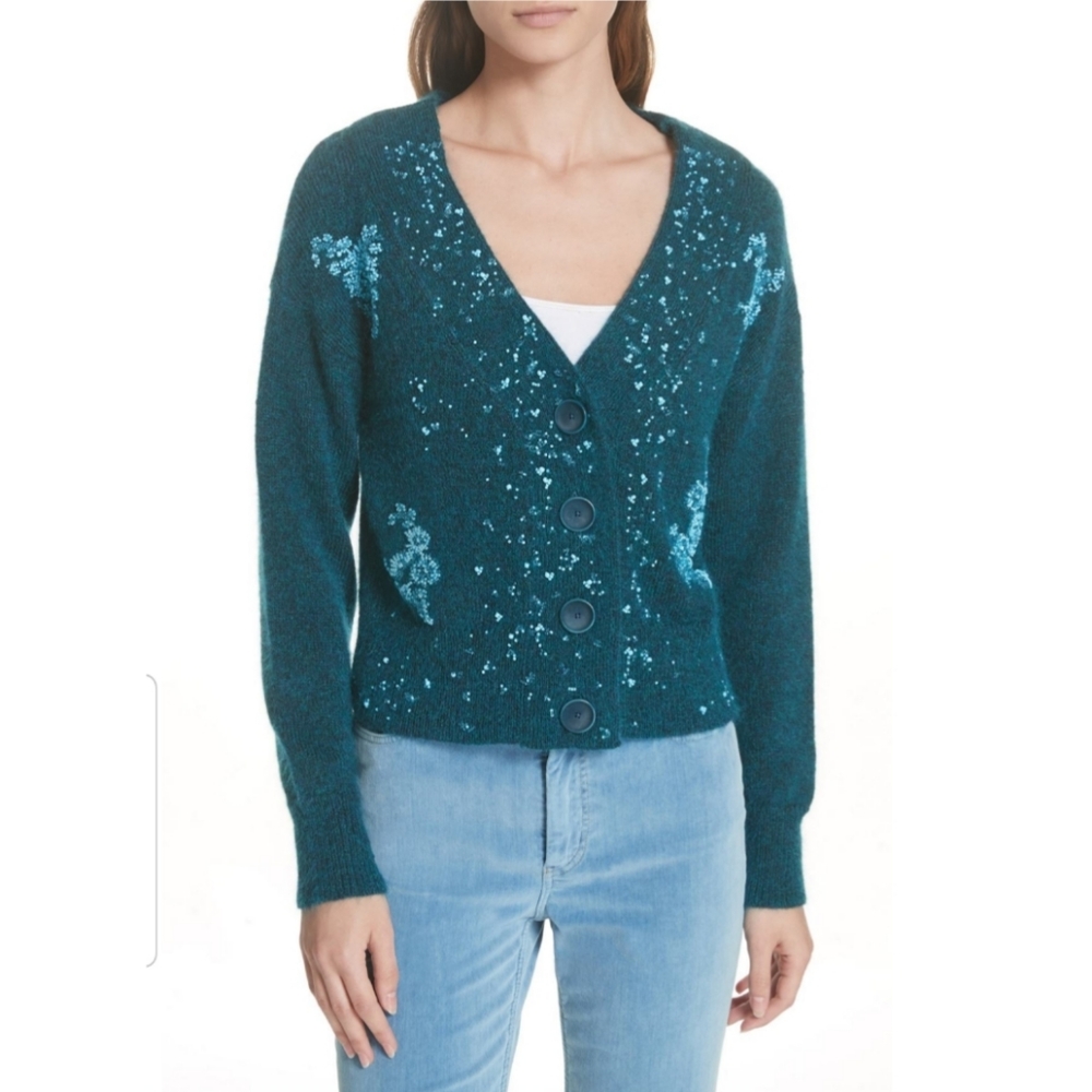 Lewit beaded cardigan XL